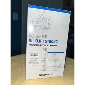 NIB Goldwell Light Dimensions Silklift Strong Go Lighter sample kit Professional